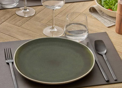 Plato "Wonja" verde D27cm -  207231B