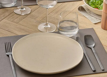 Plato "Wonja" crema D27cm -  207231C