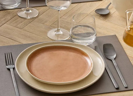 Plato "Wonja" ocre D21cm -  207232A