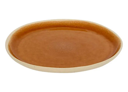 Plato "Wonja" ocre D21cm -  207232A