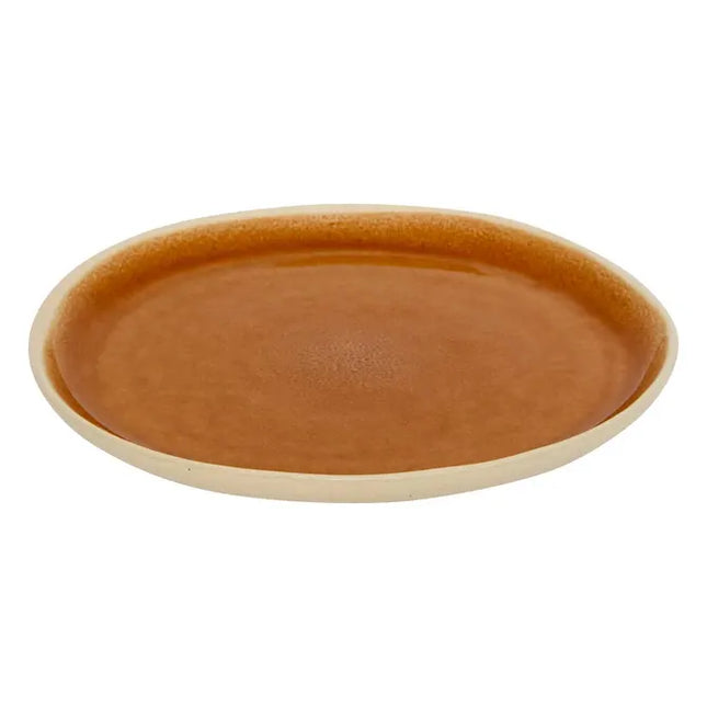 Plato "Wonja" ocre D21cm -  207232A