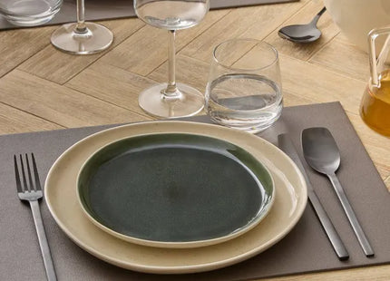 Plato "Wonja" verde D21cm -  207232B