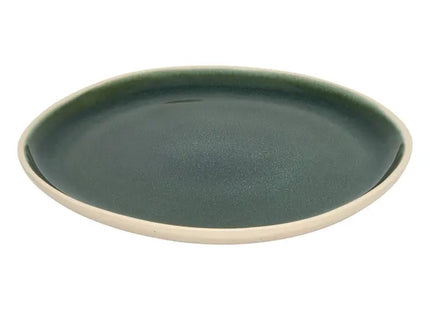 Plato "Wonja" verde D21cm -  207232B