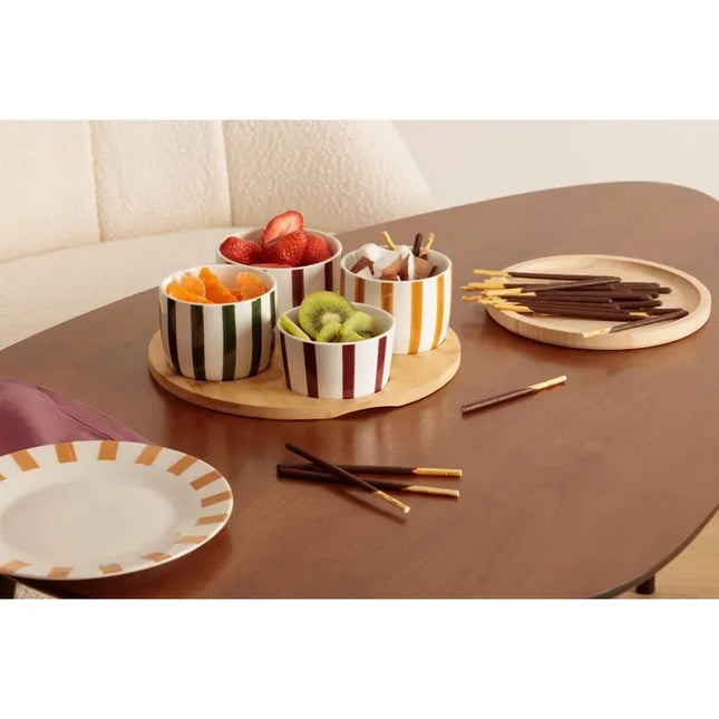 Set de aperitivos "Cherie Cherry" de 4 piezas - 207278