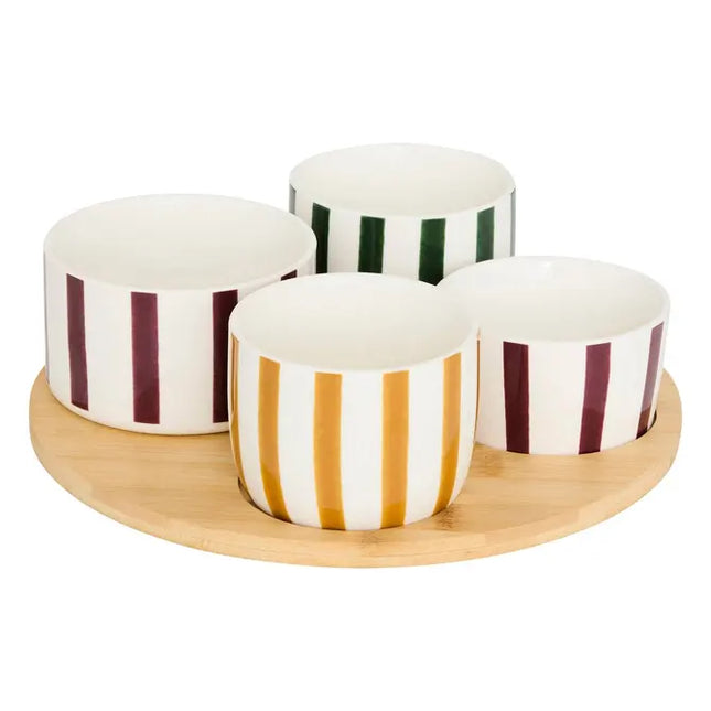 Set de aperitivos "Cherie Cherry" de 4 piezas - 207278