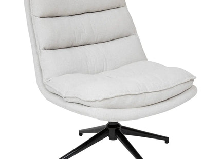 Sillón giratorio "Harper" lino - 207310A