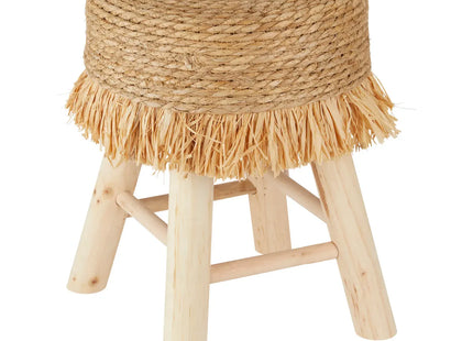 Taburete "Gimpo" pino beige 30x40cm - 207317