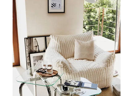 Sillón blanco "Muzi" XL - 207360A