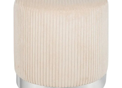 Puf "Sylia" color marfil - 207369A