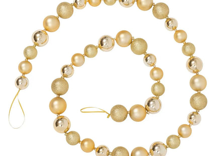 Guirnalda de bolas doradas de 2 m - 207430