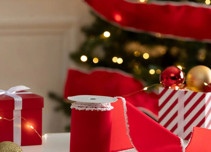 CINTA DE TERCIOPELO GD RG/BL 12CMX5M - 207437