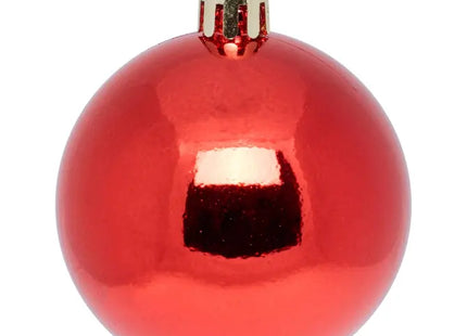 Bola navideña 6cm pack de 25 - rojo - 207463