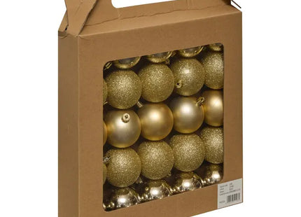 Bola navideña 6cm pack de 25 - dorado - 207465