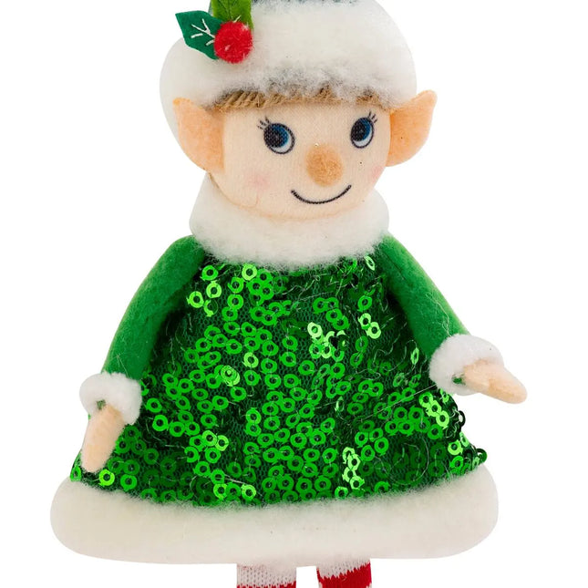 Figura elfo A20cm poliéster surtido - 207497