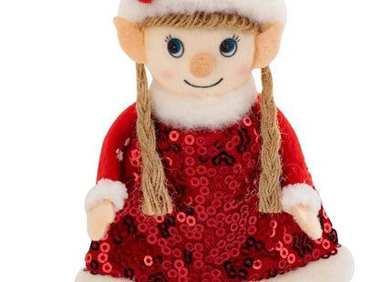 Figura elfo A20cm poliéster surtido - 207497