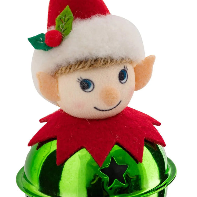 Campana de metal elfo sujeto A12cm - 207498