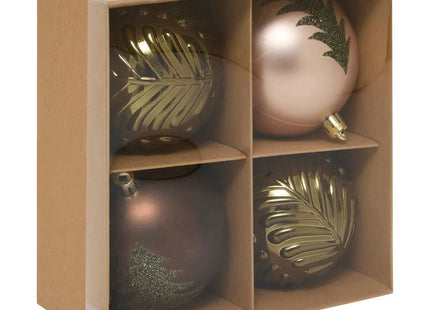Bolas navideñas 8cm x4 - 207572