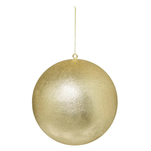 Bola XL purpurina dorado 40cm - 207588