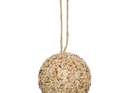 Bola navideña aserrín glitter D8cm - 207640