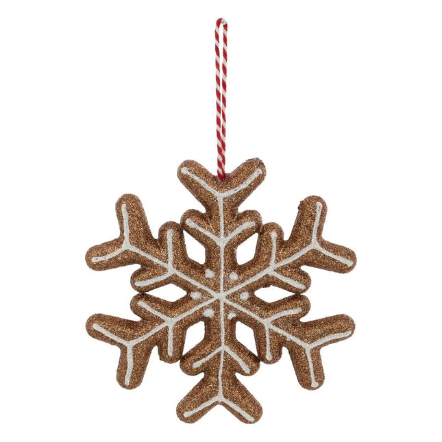 Deco navideña Copo cookie 14 cm - 207871