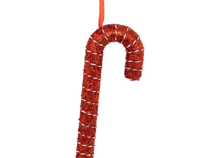 Bastón azúcar rojo 34cm - 207937