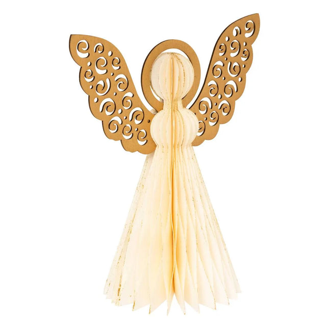 ÁNGEL DE PAPEL CRUDO A25cm - 208110