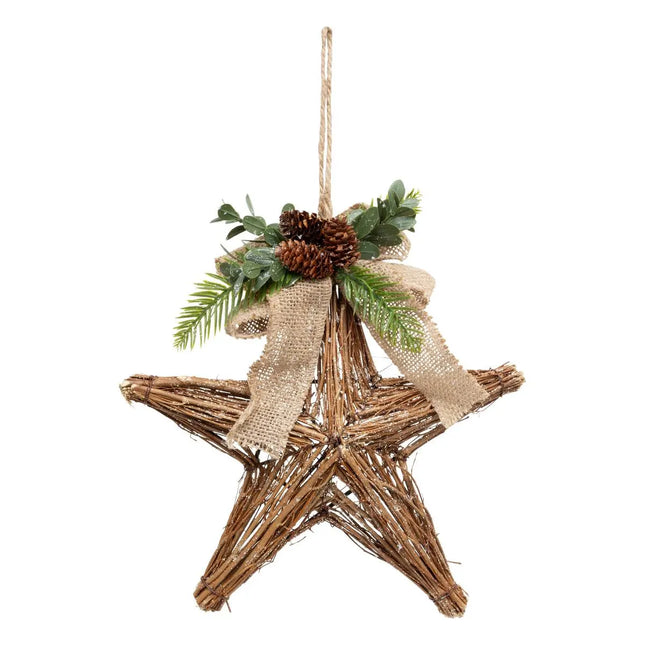 RAMA ESTRELLA SUSP natural  A25cm - 208159