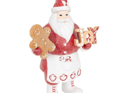 Papá Noel "DELICE" resina  A33cm - 208213