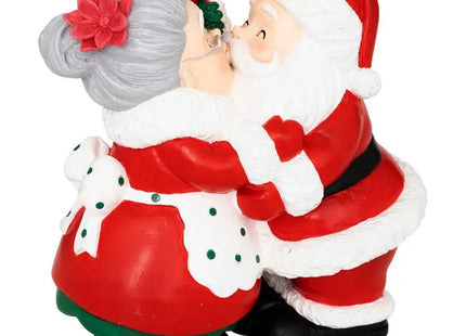 Papá Noel de resina, Beso, Altura 20 cm - 208285