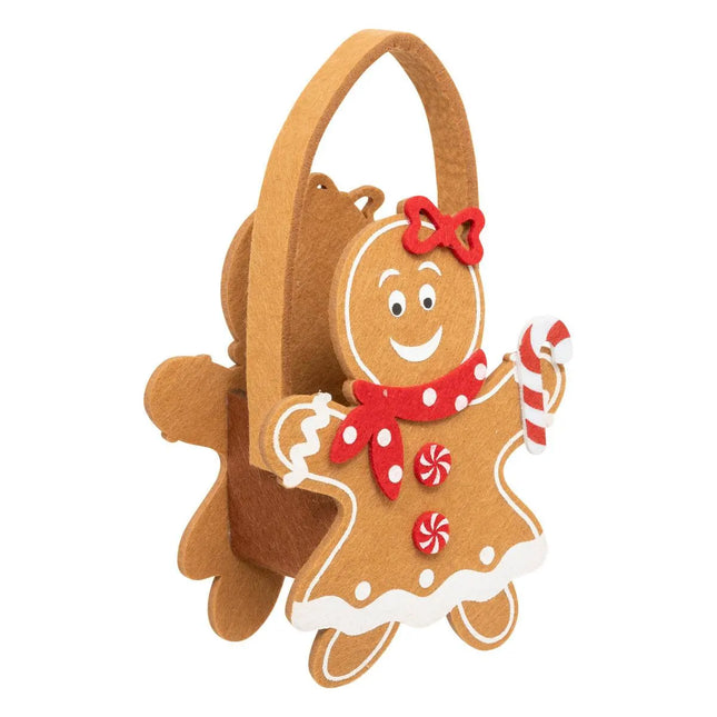 Cesta de jengibre de fieltro A18cm - 208292