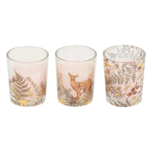 VELA PERFUMADA SECRETO DE MADERA X3 135GR - 208354