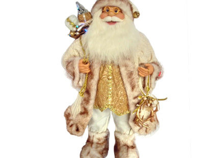 Papá Noel dorado A60cm  - 208377