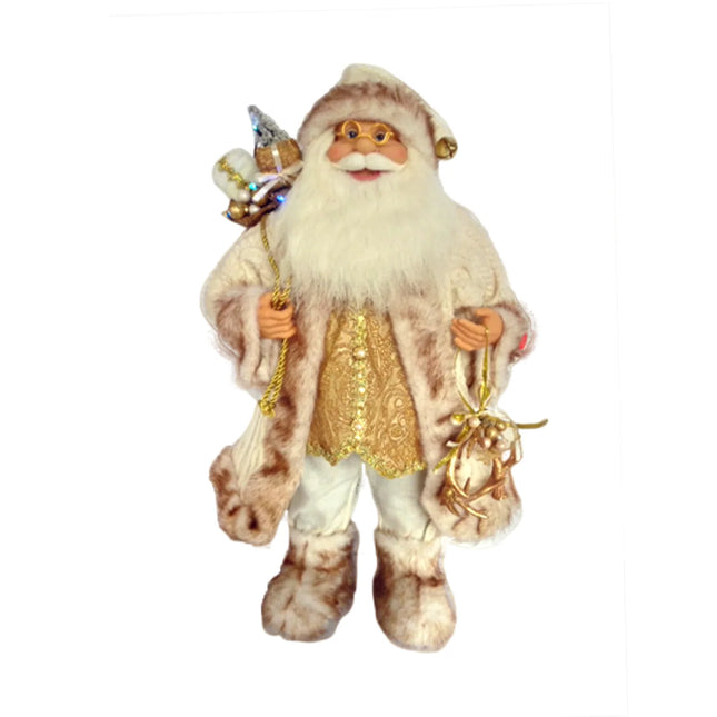 Papá Noel dorado A60cm  - 208377