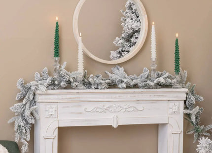 Juego de 2 velas de abeto blanco - 208429C