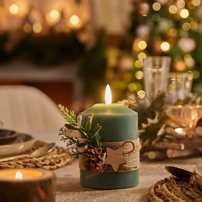 VELA  LED A10cm verde - 208453C
