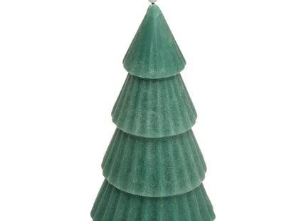 Vela LED en forma de abeto A20cm, verde - 208456B