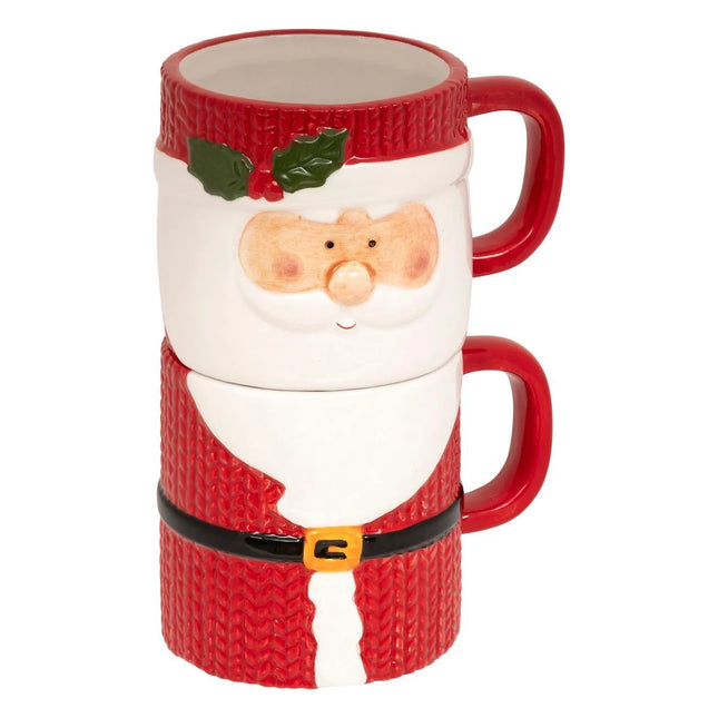 Set 2 tazas Papá Noel - 208464