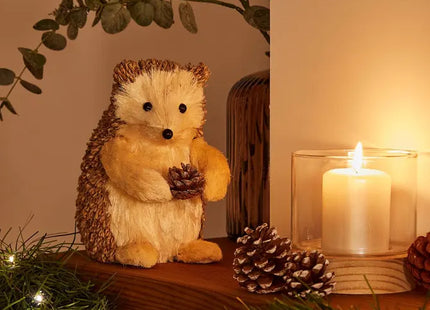 Erizo navideño brillante, 24 cm de altura - 208505