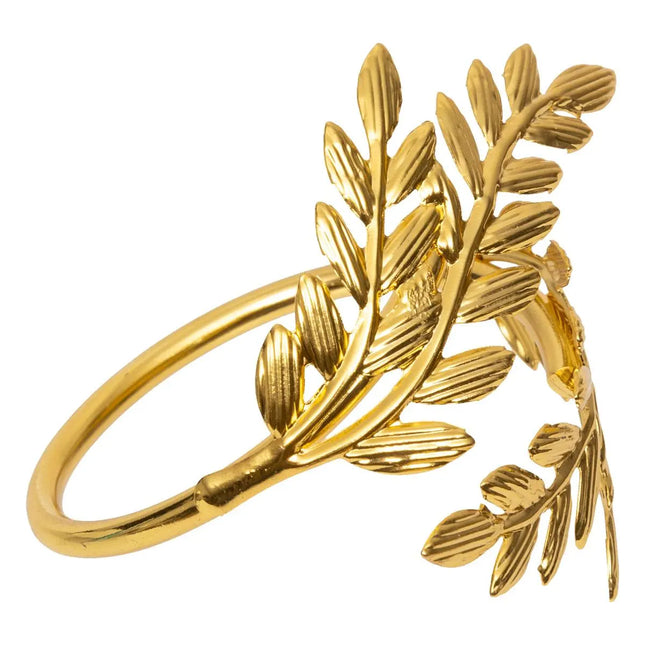 Juego de 2 servilleteros de pan de oro - 208509