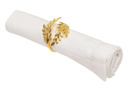 Juego de 2 servilleteros de pan de oro - 208509