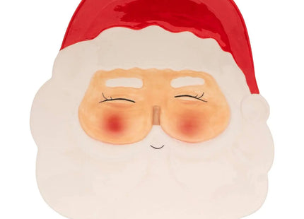 Plato cabeza Papá Noel 28x24cm