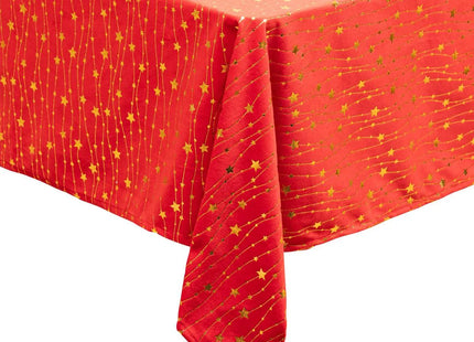 Mantel tercipelo rojo 140x360cm - 208584A