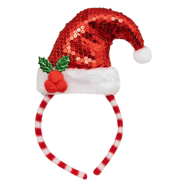 Diadema gorro Papá Noel - 208603