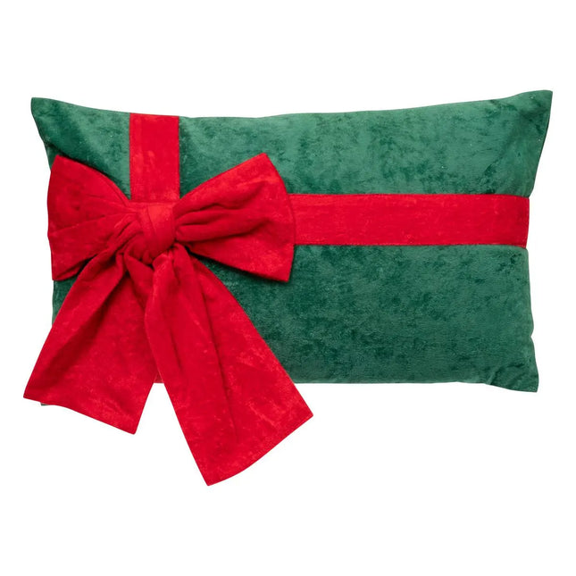 ALMOHADA NUDO VERDE 30X50CM - 208636B
