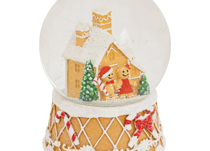 BOLA DE NIEVE GINGER MUSIC 10cm - 208684