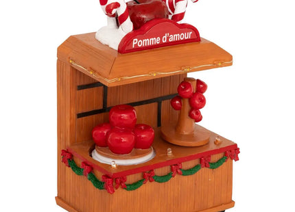 Pueblo luminoso de manzana de caramelo con 7 LED - 208843