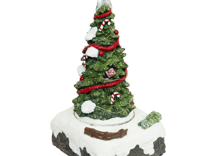 Pueblo navideño iluminado con 13 LED musicales multicolores  - 208930