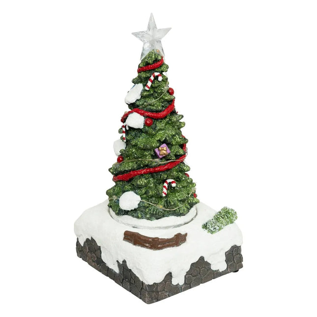 Pueblo navideño iluminado con 13 LED musicales multicolores  - 208930