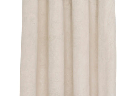 Cortina opaca de lino efecto terciopelo "Fujo" 135x260cm -  209001B