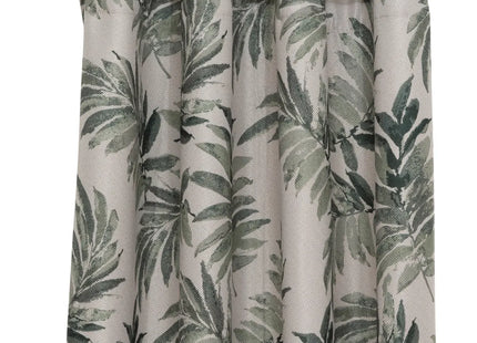 Cortina opaca  "Elena" verde 135x260cm - 209004C